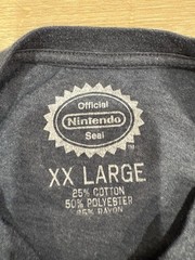Nintendo Graphic Logo T-Shirt Size XXL Crew Neck Short Sleeve