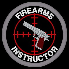 Firearms Instructor Embroidered Tee Shirt #592-8000