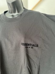 Fear Of God Essentials Short Sleeve Tee- Stretch Limo (Size L)