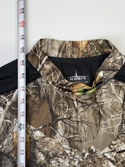 Habit Realtree Camouflage Scent Factor Shirt Hunting Long Sleeve Mens Sz Large