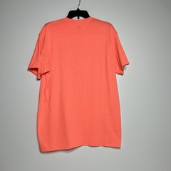 Great Smoky Mountains Tennessee Unisex T-Shirt, Bright Neon Orange/Coral, Size L