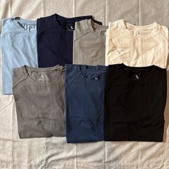 Athletic Fit Long Sleeve Everyday 7 Pack XL Men