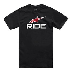 Alpinestars Ride 4.0 CSF T-Shirt Short Sleeve MX MTB Mens Black White Red