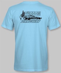 TUCSON DRAGWAY Retro T-Shirt drag race strip racing track raceway speed shop