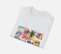 Summer Vibes Unisex T-Shirt – Beach Party, Vacation Wear, Travel Gift, Summer