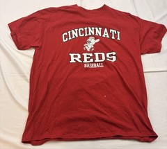 Cincinnati Reds Shirt Mens XL Red Baseball Tee T-Shirt Genuine Merchandise MLB