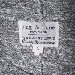 Rag & Bone Standard Issue T-Shirt and Gray Heather Mens Large