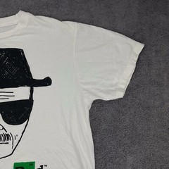 2014 Breaking Bad Heisenberg T Shirt XL Licensed Br 35 Ba 56 Walter WHITE Sketch