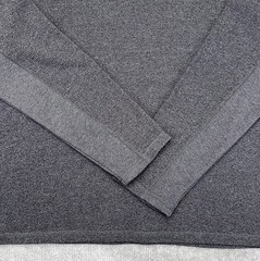 APT. 9 Men’s XL Premier Flex Long Sleeve Shirt Texture Knit TShirt Dark Gray NEW