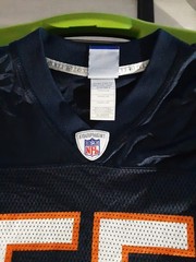Reebok Chicago Bears Jersey Mens XXL Navy Blue Excellent Lance Briggs 55 NFL