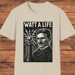 Nikola Tesla T-Shirt, Funny Science Pun, Genius Inventor, History Gift Shirt