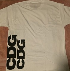 Comme des Garcons X Hanes Tagless Crew Neck T-Shirt 3-Pack White L CDG