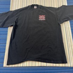 Vintage Chi Omega Kappa Sigma Shirt Mens XL Black Skull Greek Fruit Loom Tee 90s