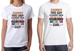 This Guy Girl is Taken By Smart & Sexy Girl Men. Men’s Women’s T Shirt UNISEX