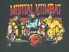 Old Navy Mortal Kombat Klassic Graphic T Lost In The Woods Green Men’s Unisex S