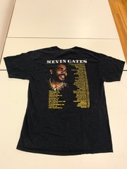 Kevin Gates T Shirt Large Black Only The Generals Tour Merch BWA Hip Hop Rap