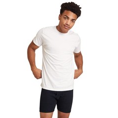 Gildan Men’s Crew T-Shirts Multipack Style G1100 6 White (6-pack) Large