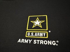 Vintage 2000s Y2K United States Of America USA U.S. Army Strong T-Shirt, XL NEW