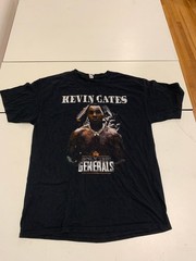 Kevin Gates T Shirt Large Black Only The Generals Tour Merch BWA Hip Hop Rap