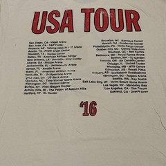 Travis Scott Rodeo USA Tour 2016 Action Figure Shirt Men’s Size 2XL