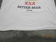 West End Mens T Shirt Tee XL White Short Sleeve RoundNeck Cotton Graphic Vintage