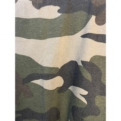 CSG Champs Sports Gear Mens Medium Camo Raglan Long Sleeve T-Shirt Green Black