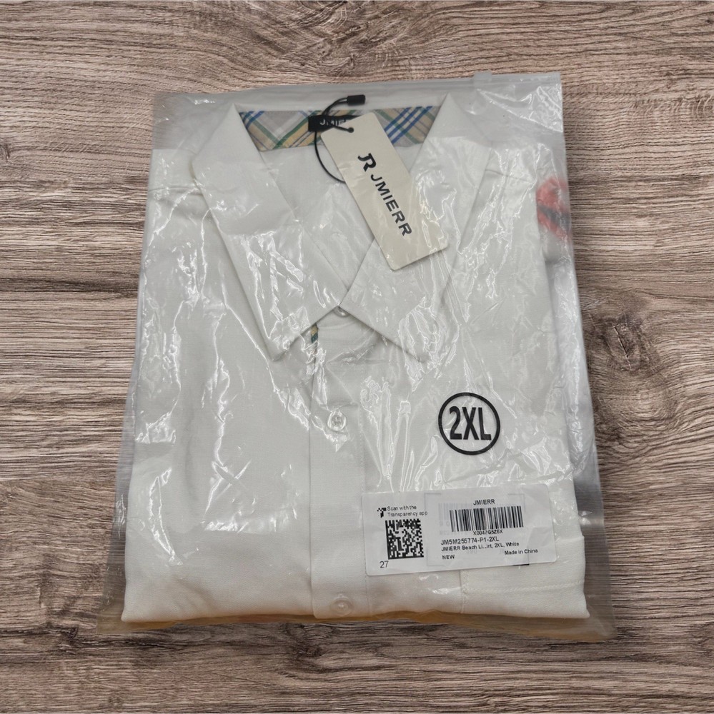 JMIERR White Shirt Size 2XL