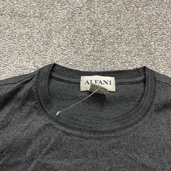 Alfani Basic Tee T-Shirt Mens Small Gray Solid Crew Neck Short Sleeve Cotton NWT