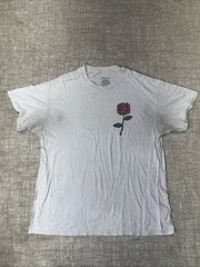 ASAP Rocky AWGE Yamborghini High Rose Tee Shirt ASAP Mob White STAINED READ