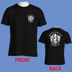 The Czechoslovakia Legion Legie World War Army Black Size S-5XL