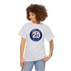 Legends of Shea; Tommie Agee – Unisex Heavy Cotton Tee