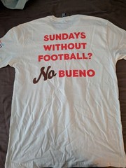 Kinder Bueno Yes Bueno Football T-Shirt Medium Next Level Limited Edition