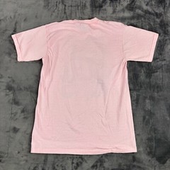 VTG 90s Oneita Power-T T-Shirt M Pink Native American Art Graphic Single Stitch
