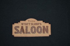 Birddogs T Shirt Mens Large Short Sleeve Black Wyatt Slurps Saloon NEW