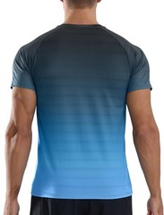 Men’s Athletic Running T-Shirts Quick Dry Gym Workout Shirts Moisture Wicking…