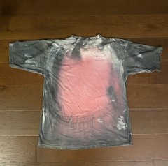 Vintage 90s Star Wars T-Shirt Mens 2X Gray Multi Tie Dye Jedi Vs Sith Darth Maul
