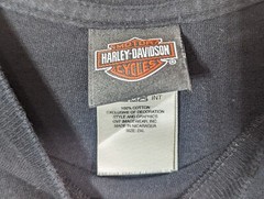 Harley-Davidson HD Iron Eagle Pueblo Colorado Black Graphic T-shirt Size 2XL