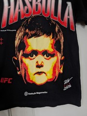 UFC Hasbulla Graphic Tee Black T-Shirt Men’s Size Small – MMA Official UFC