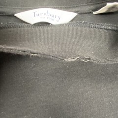 Turnbury Mens Size M Black Shirt Long Sleeve Mock High Neck Casual