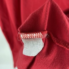 VTG Nike Shirt Mens Large Red Center Swoosh Logo Basketball Skate Cotton Retro