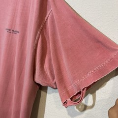 Vintage Eddie Bauer Y2K Distressed Sun Fade Distressed Men’s 2XL PINK T Shirt
