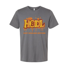 Hodling Bitcoin Graphic T Shirt Unisex Casual Crypto Apparel With Graffiti Style