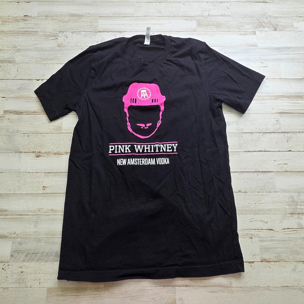 Pink Whitney New Amsterdam Vodka “Not a Big Deal” Barstool Hockey MED Tee