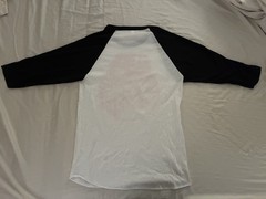 Elder Lost Lands 3/4 Raglan Sleeve Band T Shirt – Size SM – Black/White – UNWORN