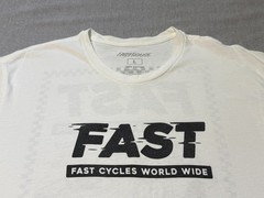 FASTHOUSE – Men’s Short Sleeve – L – LARGE – WHITE – FAST HOUSE F/H Fast Cycles