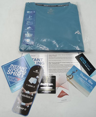 GEAR GLACIER Instant Cooling Quick Dry T-Shirt Men’s Coolwave Blue 2XLT