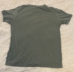 Fjallraven 1960 Logo T Shirt XXL Olive Casual Outdoors Cotton Blend Fitted Tee