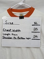 Vintage 2000 Hard Rock Cafe Shanghai Dragon T-Shirt XL Athletic Orange