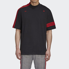 adidas Originals Trefoil x 424 R.Y.V. Ribbed Collar Loose Short Sleeve Tee