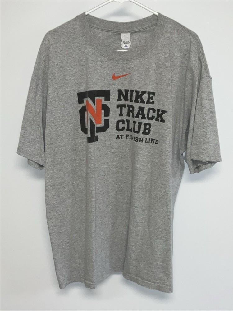 Track Club At Finish Line Short Sleeve T-Shirt Men’s 2XL Gray
